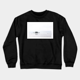 Monochrome West Pier, Brighton Crewneck Sweatshirt